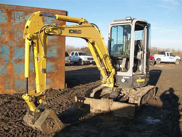 Miniexcavadora usada Kobelco SK35SR-5 (2009) – 3,7T – Motor Yanmar 21,2 kW