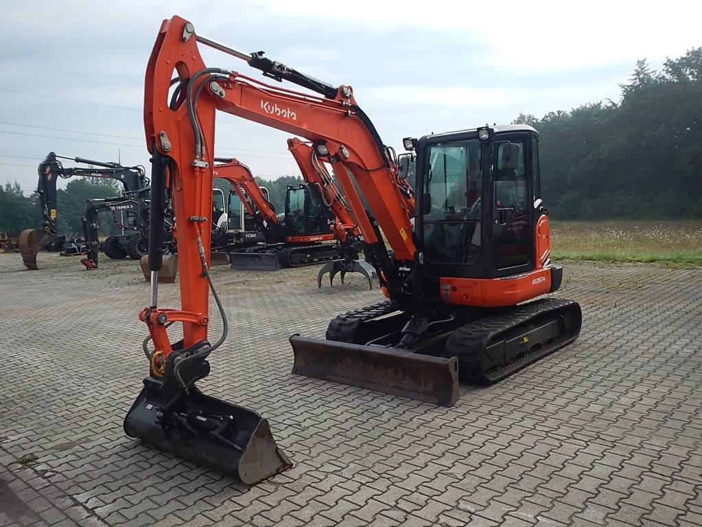 Miniexcavadora Kubota KX057-4 (2014) – 5,5T – de ocasión