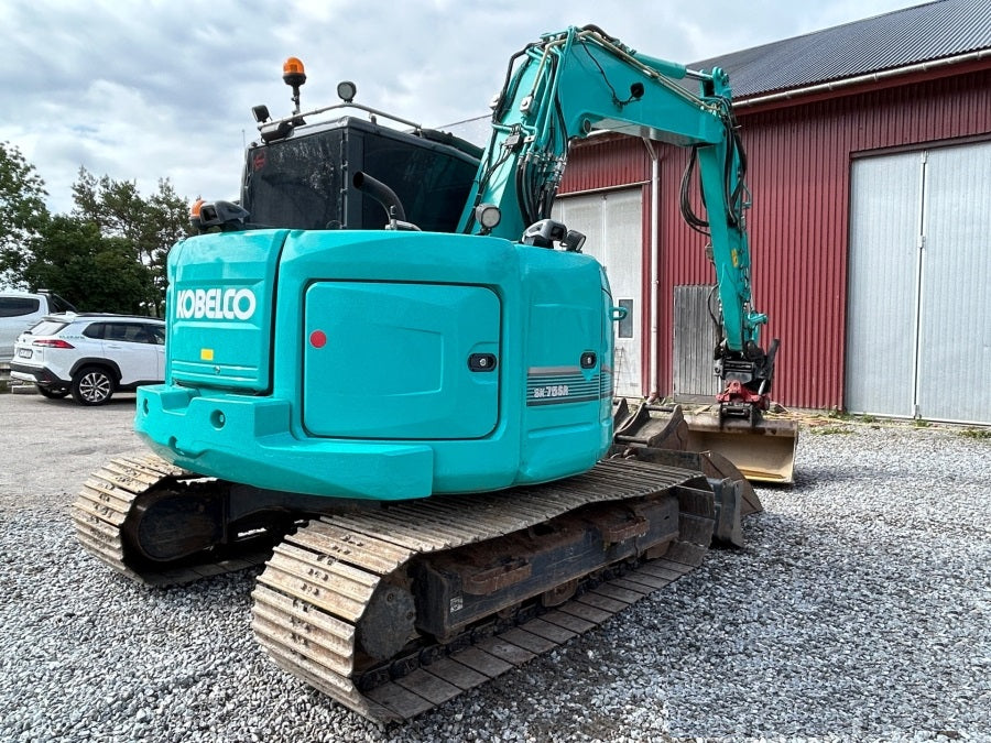 Miniexcavadora Kobelco SK75SR-3E (2016) – 7,5T – Usada