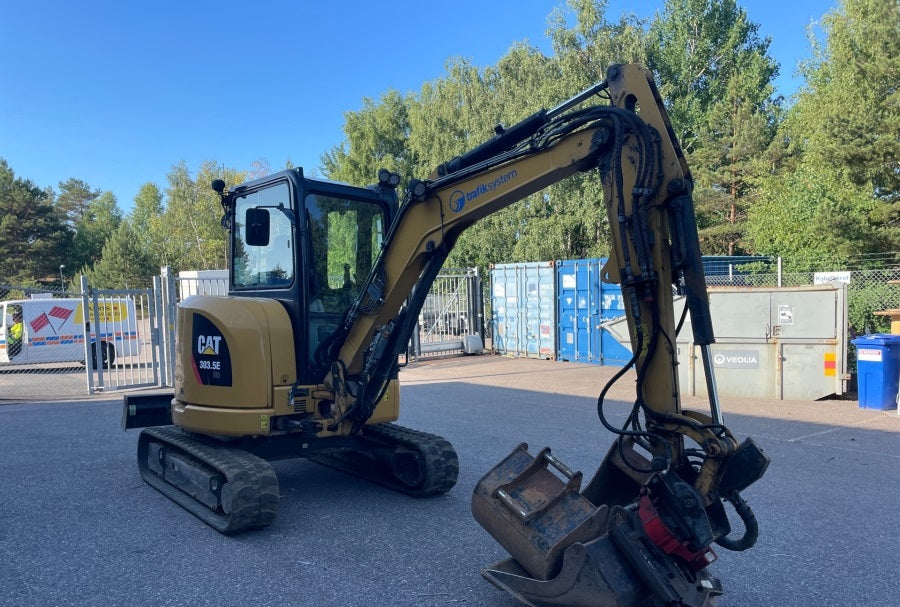 Miniexcavadora de ocasión CAT 303.5E CR – 2017 – 1 069 h – Compacta