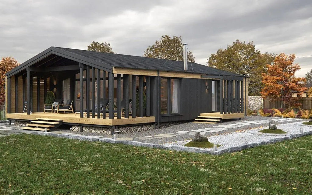 Casa prefabricada disponible de inmediato Chalet K-Home-M-80