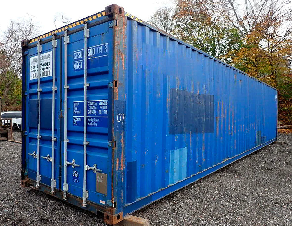 Contenedor High Cube usado de 40 pies — unidad 0056