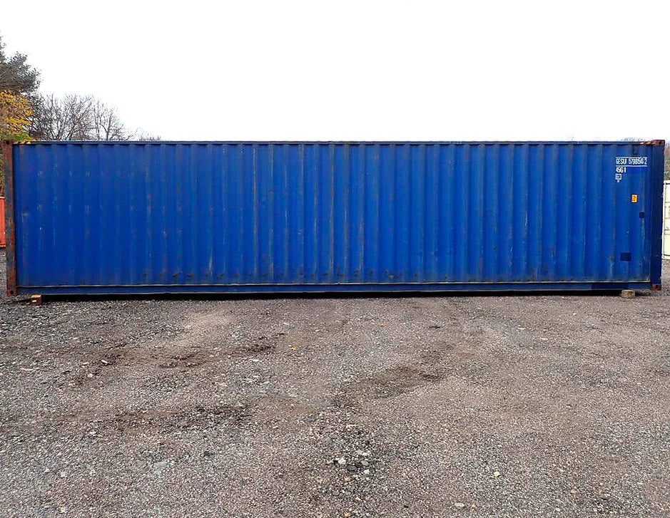Contenedor High Cube usado de 40 pies — unidad 0056