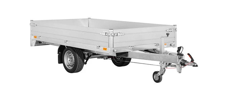 Remolque plataforma Saris, 256 × 150 cm, 1.500 kg MMA