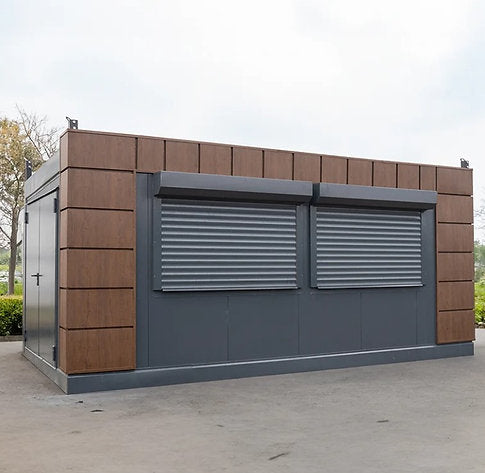 Bar Contenedor 6 × 3 m “Helsinki” – Aislado PIR, Diseño Madera y Listo para Servir