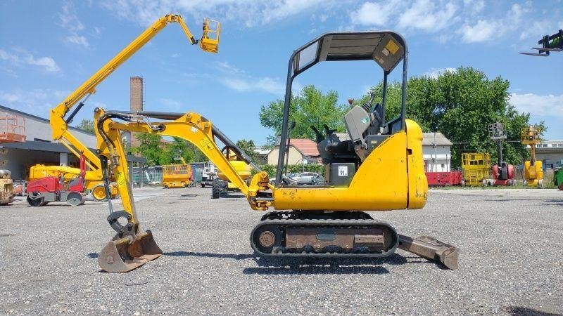 Miniexcavadora Bobcat E14 de Ocasión – 1,3T (2014) con 3 Cucharas