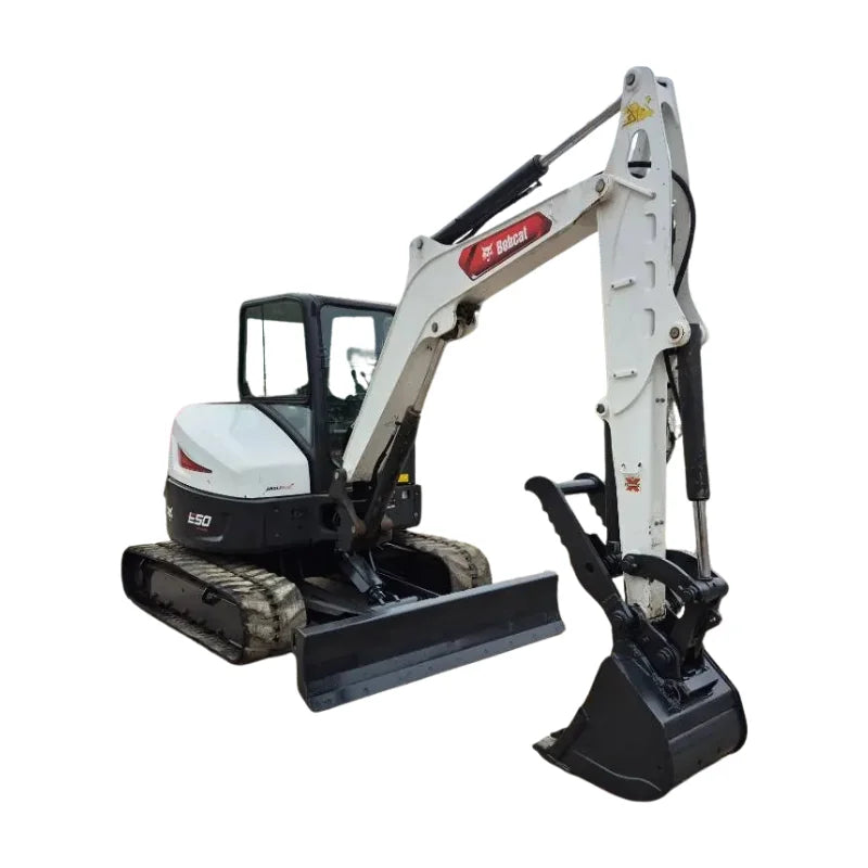 Miniexcavadora Bobcat E50R2 de ocasión 4,9 t 2022 aire acondicionado 2 287 h pulgar