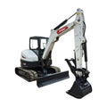Miniexcavadora Bobcat E50R2 de ocasión 4,9 t 2022 aire acondicionado 2 287 h pulgar