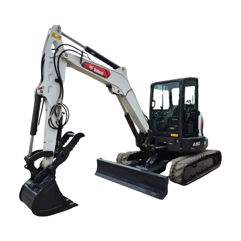 Miniexcavadora Bobcat E50R2 de ocasión 4,9 t 2022 aire acondicionado 2 287 h pulgar