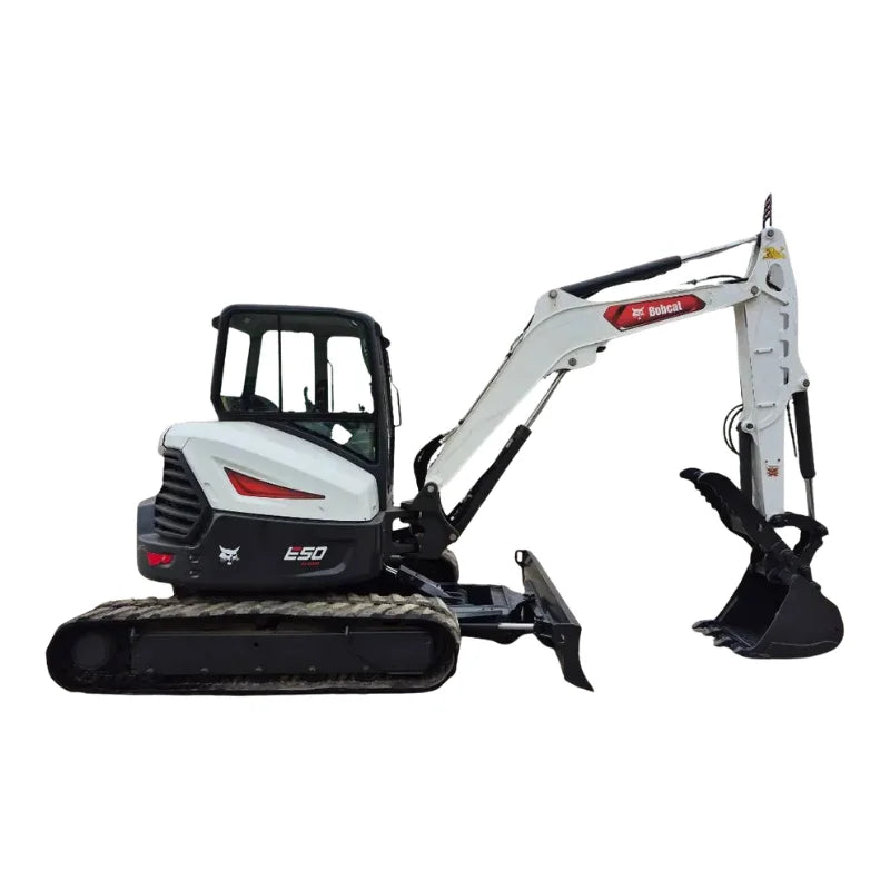 Miniexcavadora Bobcat E50R2 de ocasión 4,9 t 2022 aire acondicionado 2 287 h pulgar