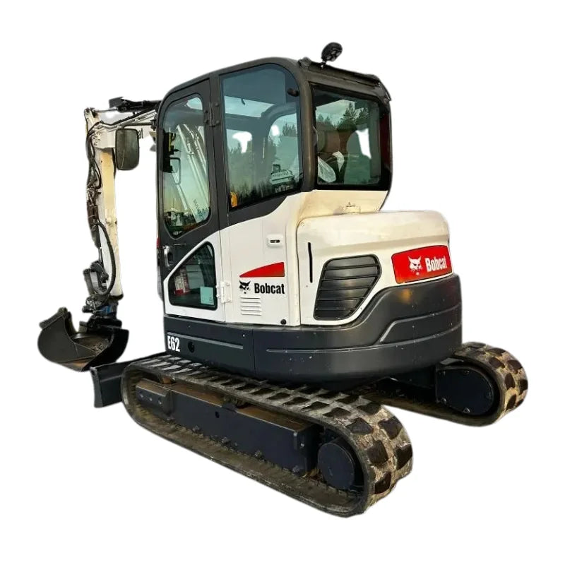 Miniexcavadora Bobcat E62 de ocasión 6,1 t 2014 rotador SMP Bretec