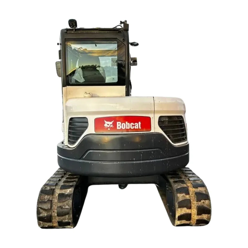 Miniexcavadora Bobcat E62 de ocasión 6,1 t 2014 rotador SMP Bretec