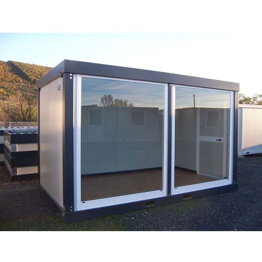 Contenedor Helsinki de 4,8 × 3,5 m para oficina, taller o sala de reuniones