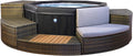 NETSPA SP-OCT165/MOB2 NetSpa Octopus – Semirrígido + Muebles – 4 a 6 plazas