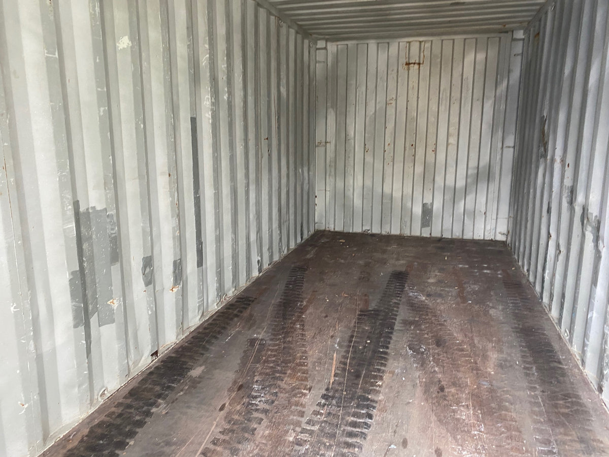 Contenedor usado de 20 pies — unidad 0001