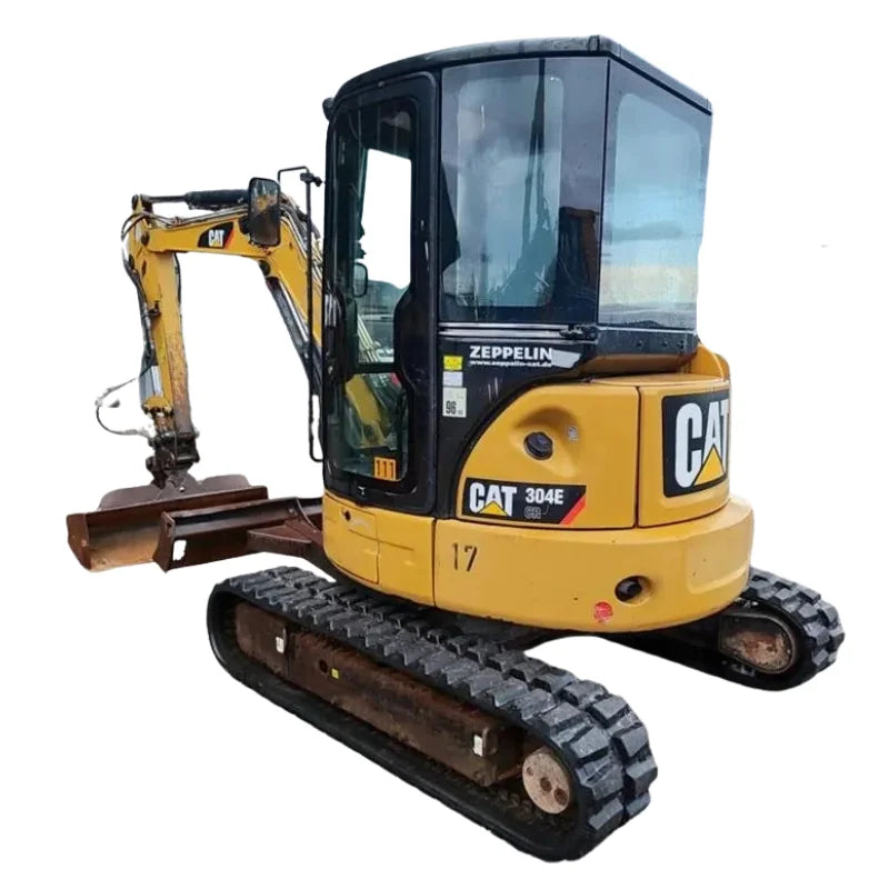 CAT 304E miniexcavadora compacta usada 4 t 2012 4 690 h enganche CW05