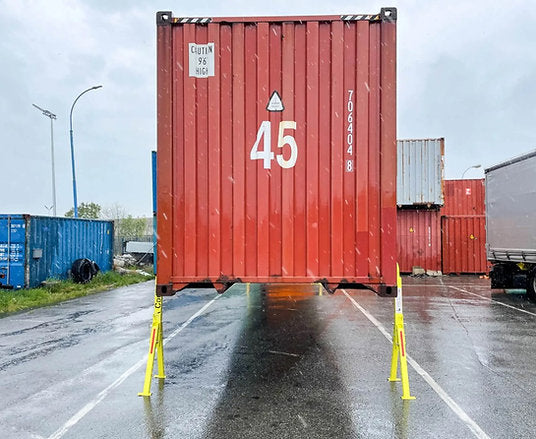 Contenedor High Cube 45 ft de Ocasi3n – 86 m³, Acero CORTEN y Carga 30 t