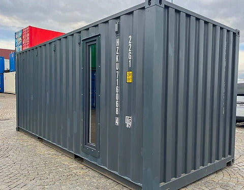 Contenedor de Envío de 20ft Con Puertas Seccionales