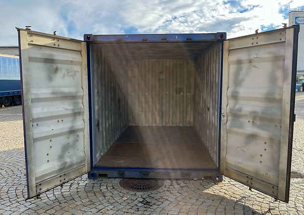 Contenedor Marítimo 15 ft de Ocasión – Formato Intermedio, Acero CORTEN y 25 m³ de Almacenaje