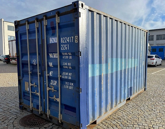 Contenedor Marítimo 15 ft de Ocasión – Formato Intermedio, Acero CORTEN y 25 m³ de Almacenaje
