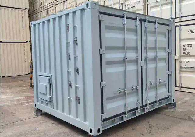Contenedor marítimo nuevo de 10 pies con doble puerta