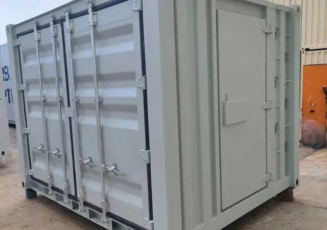 Contenedor marítimo nuevo de 10 pies con doble puerta