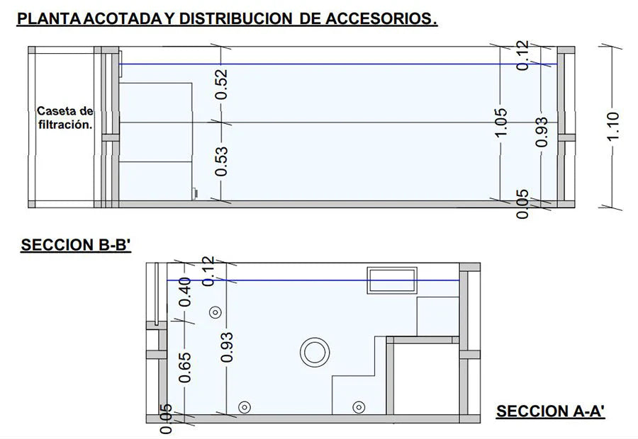 PISCINA ELEVADA ACERO RÍGIDO ILÚ PRO 2250