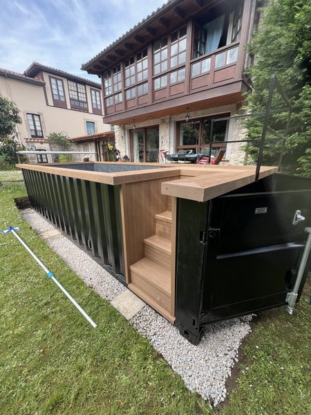 Contenedor piscina Rostande 6,2m X 2,5m
