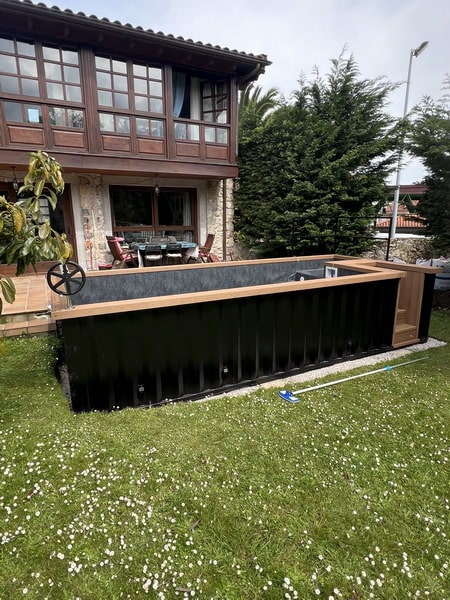 Contenedor piscina Rostande 6,2m X 2,5m