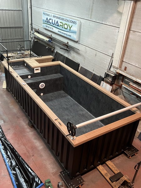 Contenedor piscina Rostande 6,2m X 2,5m