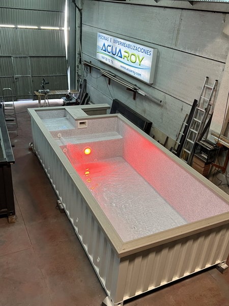 Piscina contenedor Premium 6,2 m x 2,5 m