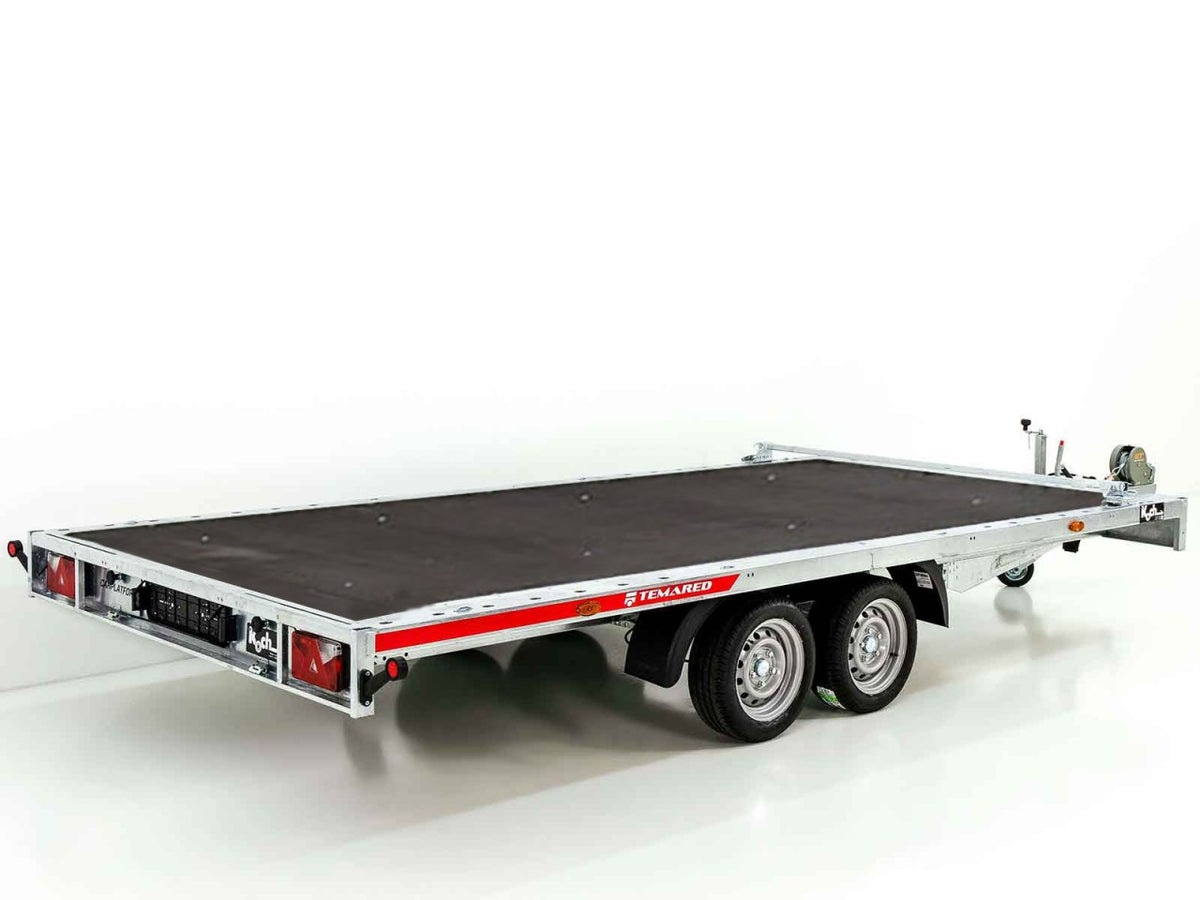 Remolque coche temared CARLU 4521-S 215x450cm 3.5t-Nuevo
