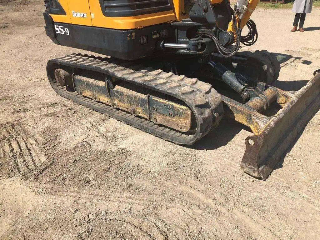 Miniexcavadora HYUNDAI R55-9, de ocasión