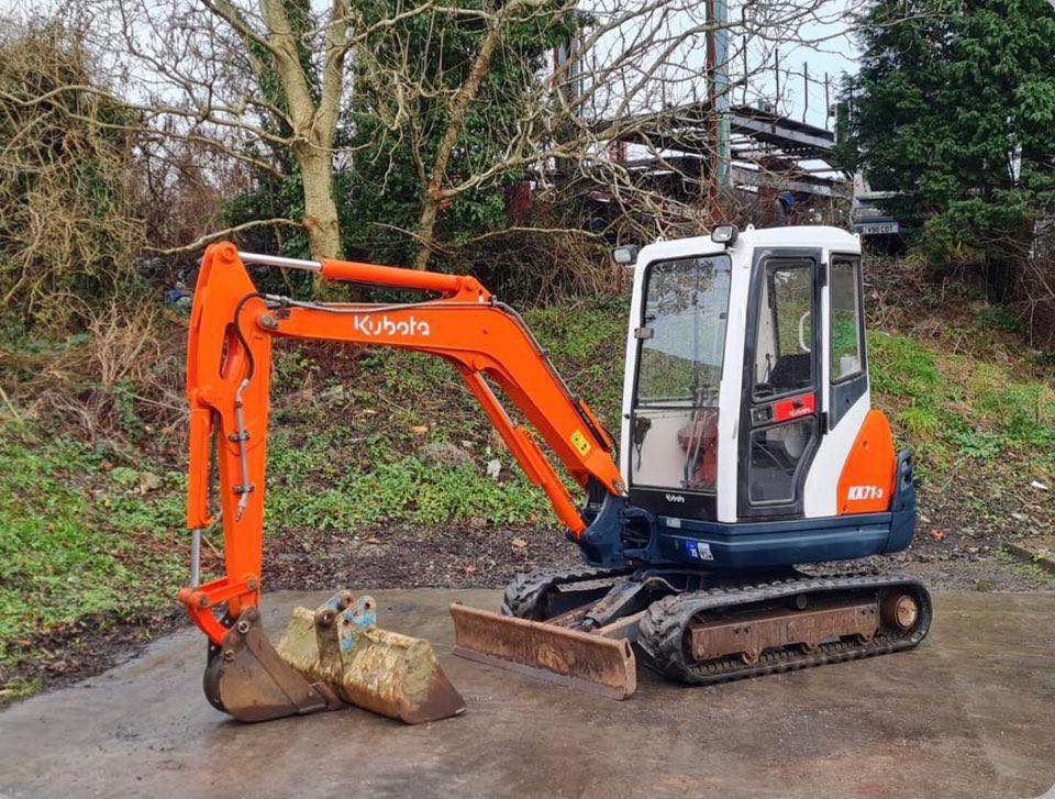 Miniexcavadora Kubota KX71-3 / 2.8 Toneladas – ocasión