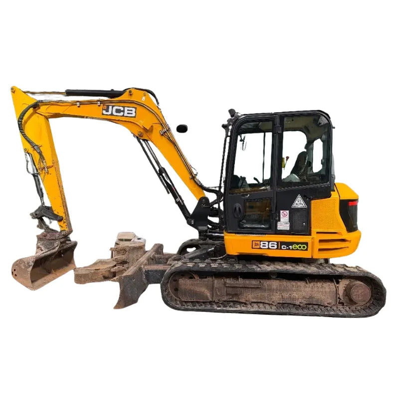 JCB 86C-1 ECO excavadora compacta de ocasión 8,6 t 2018 aire acondicionado 7 108 h