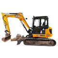 JCB 86C-1 ECO excavadora compacta de ocasión 8,6 t 2018 aire acondicionado 7 108 h