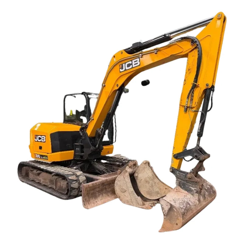 JCB 86C-1 ECO excavadora compacta de ocasión 8,6 t 2018 aire acondicionado 7 108 h