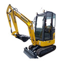 Miniexcavadora de ocasión Komatsu PC 16 R 3HS 1,8 t 2018 cabina 1 800 h