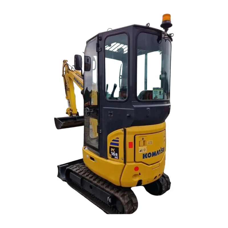 Miniexcavadora de ocasión Komatsu PC 16 R 3HS 1,8 t 2018 cabina 1 800 h
