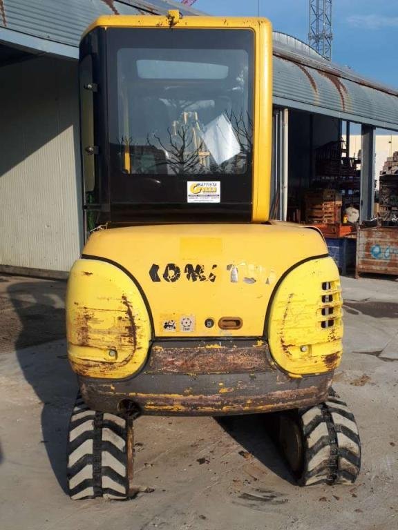 Miniexcavadora Komatsu PC27R de ocasión (1998) – 3 toneladas, 5 099 h
