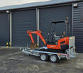 Miniexcavadora de ocasión Kubota KX015-4 1,5 t 2019 remolque Temared