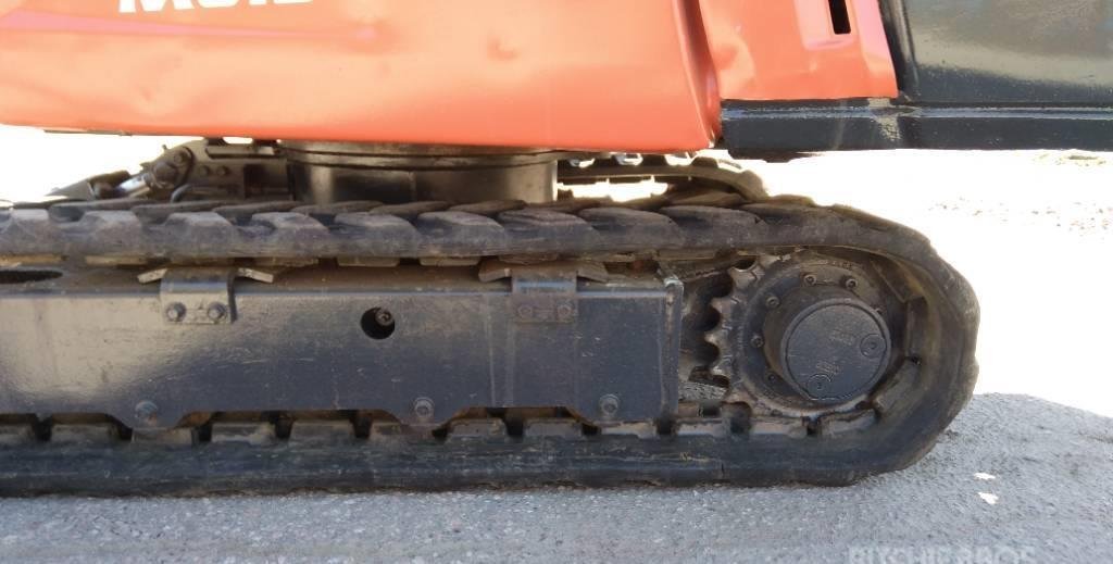 Kubota KX015-4 de ocasión (2015) – Miniexcavadora 1,5T revisada con 3 cucharones – 3 880 h