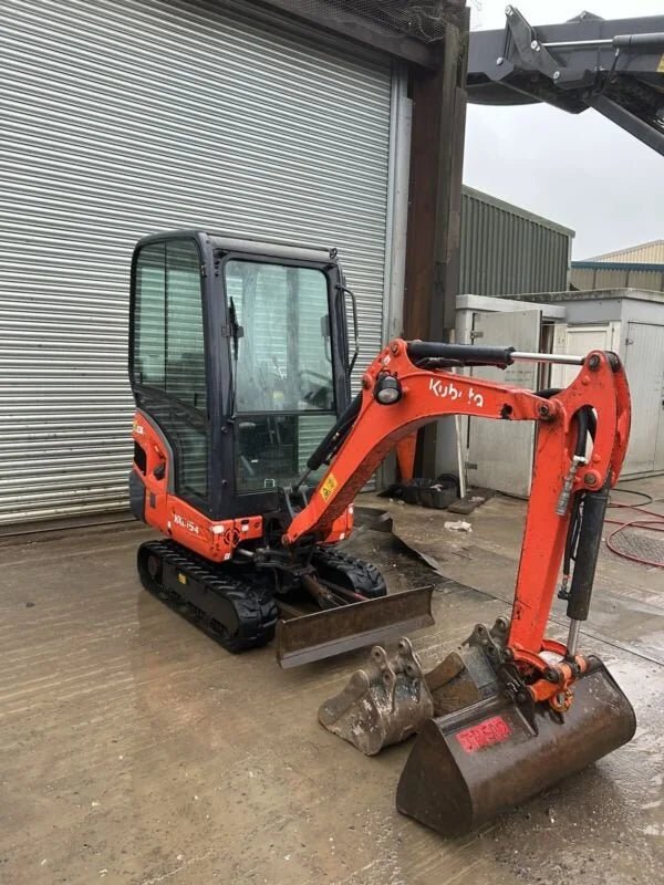 Miniexcavadora de ocasión Kubota KX015-4 1,5 t 2014 cabina cerrada 3 265 h