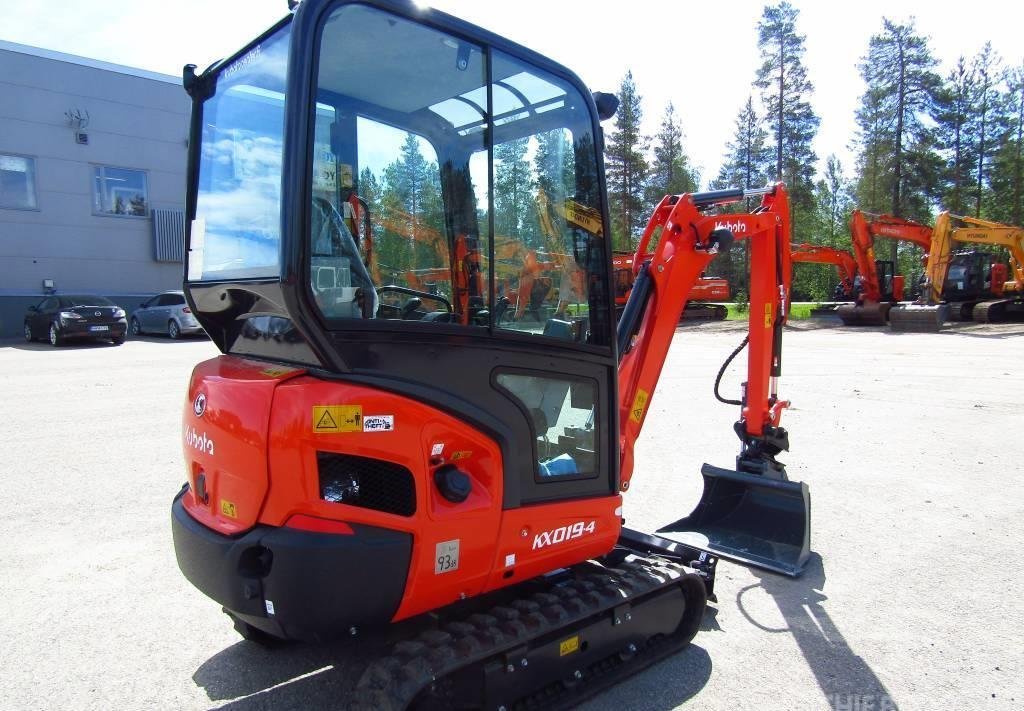 Kubota KX019-4 (2022) – Miniexcavadora 1,9T – 10 h – Estado Nuevo