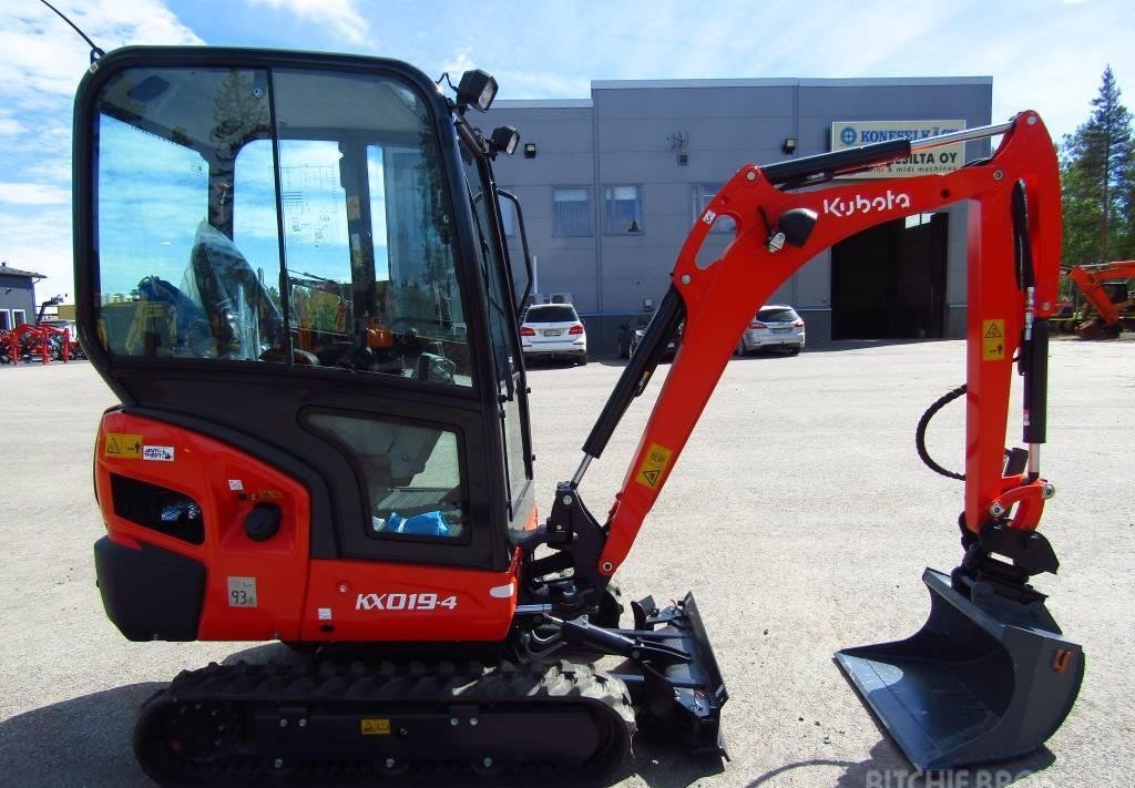 Kubota KX019-4 (2022) – Miniexcavadora 1,9T – 10 h – Estado Nuevo
