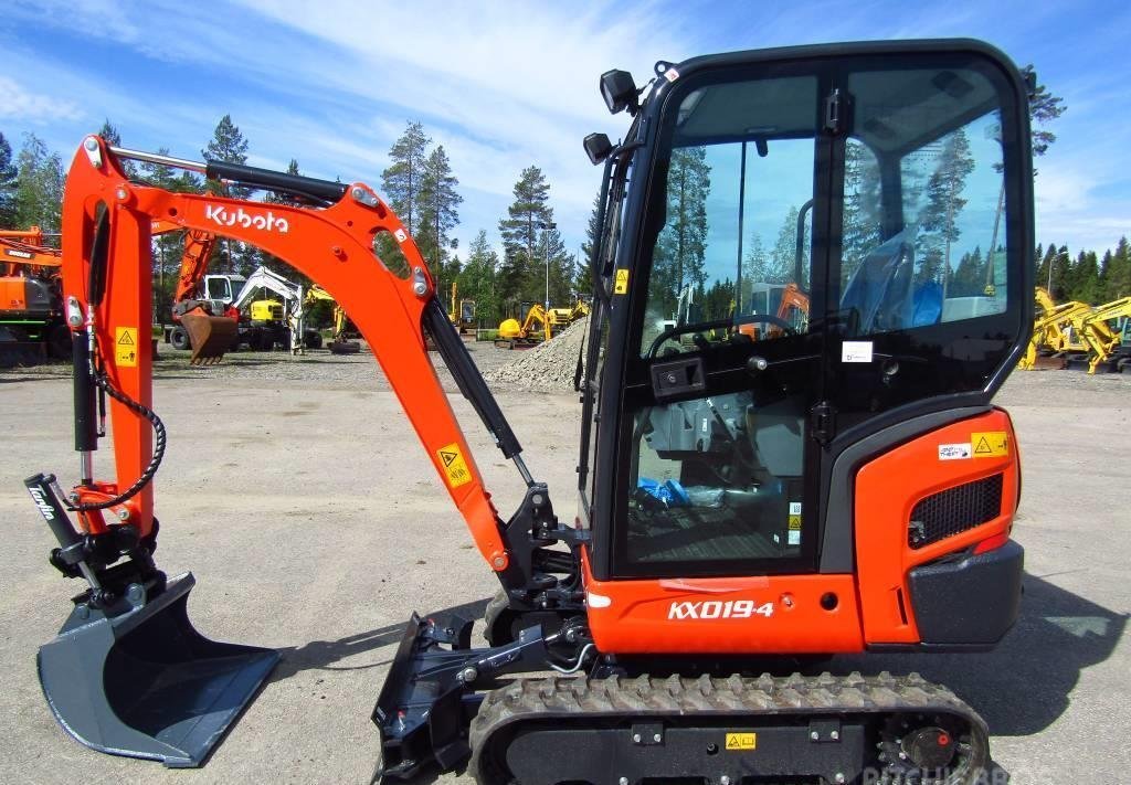 Miniexcavadora Kubota KX019-4 de ocasión 1,9 t 2022 10 h estado nuevo