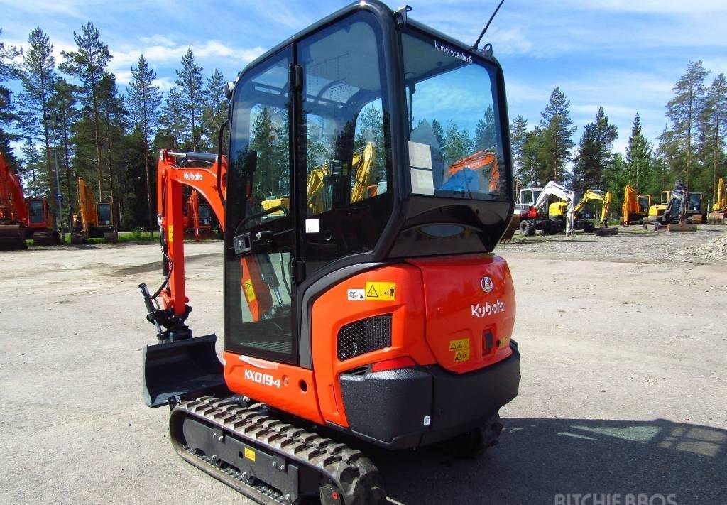 Kubota KX019-4 (2022) – Miniexcavadora 1,9T – 10 h – Estado Nuevo
