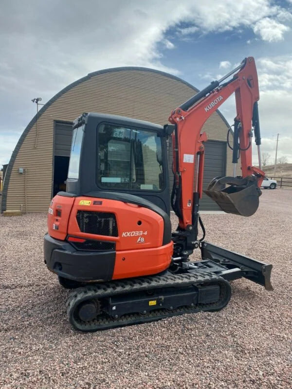 Miniexcavadora Kubota KX033-4R3A de ocasión 3,5 t 2016 cabina clim 3 864 h