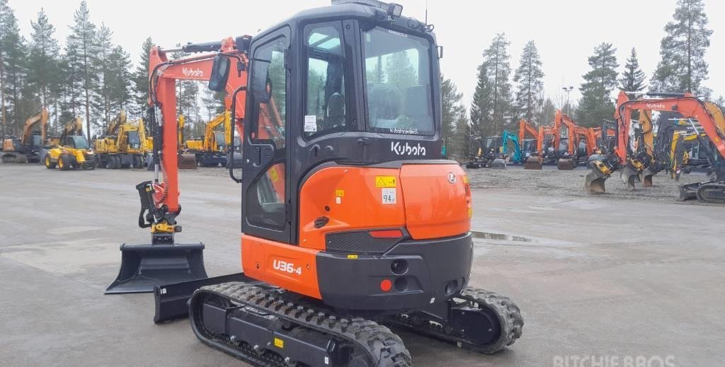 Kubota U36-4 (2022) – Miniexcavadora 3,6T – Estado Nuevo con 13 Horas
