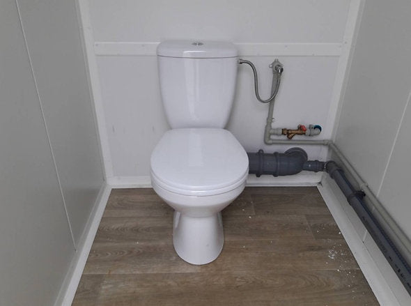Módulo Sanitario 1 × WC – 130 × 176 × 224 cm